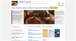Desktop Screenshot of agon.paris-sorbonne.fr