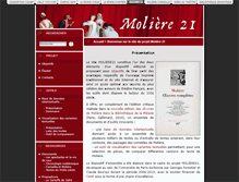 Tablet Screenshot of moliere.paris-sorbonne.fr