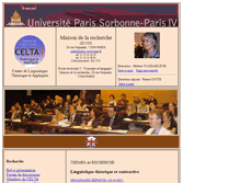 Tablet Screenshot of celta.paris-sorbonne.fr