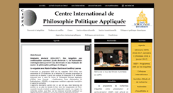 Desktop Screenshot of cippa.paris-sorbonne.fr